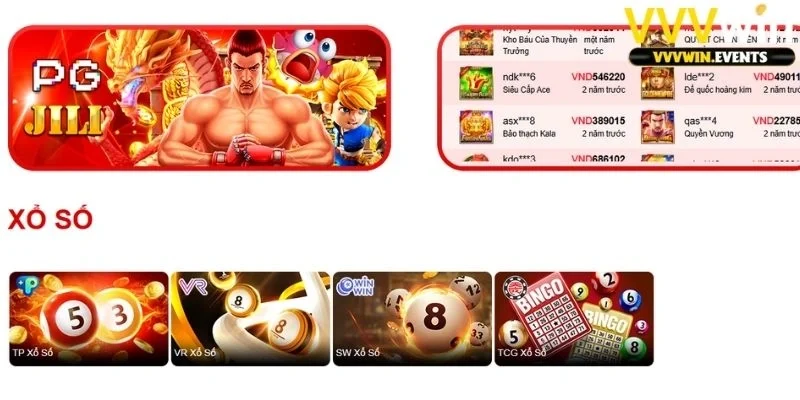 Xổ số VVVwin 2 Xổ số VVVwin